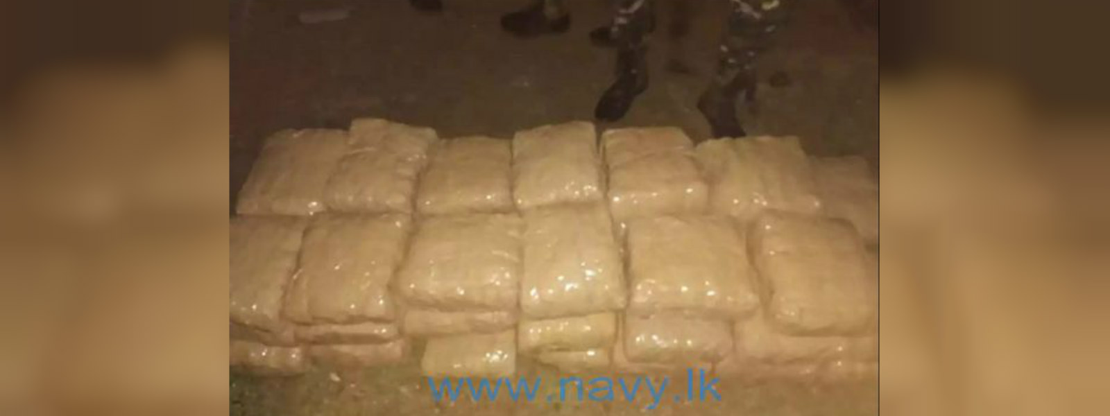 Navy arrests man with 83kg of Kerala Cannabis