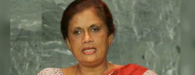 “I didn’t establish a new party like Mahinda Rajapaksa did” – CBK
