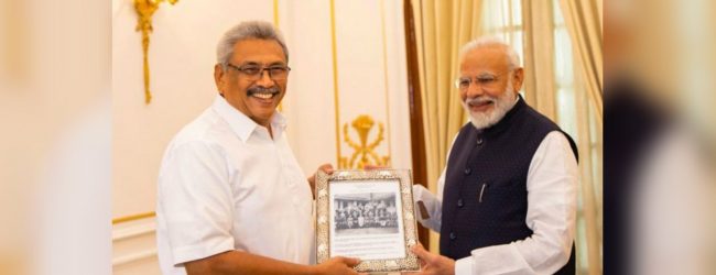 President Rajapaksa's India tour ends