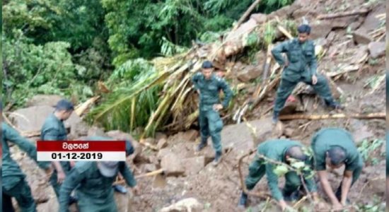 Tragedy in Walapane: Landslide buries 4 alive