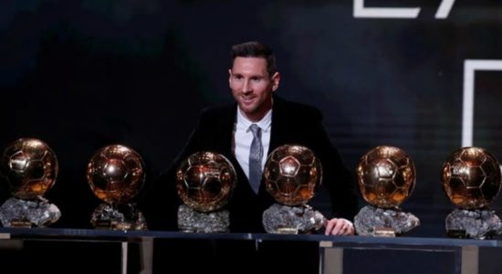 Messi wins record sixth Ballon d’Or