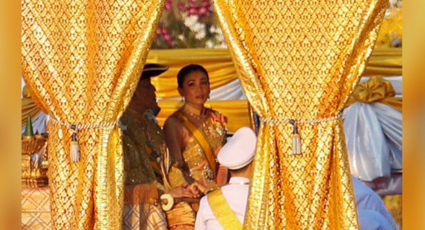 Thai king completes coronation year with barge procession through old Bangkok