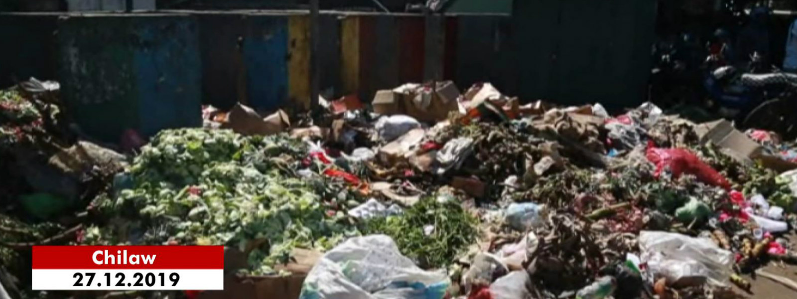 Garbage piled up in Chilaw affects area residents