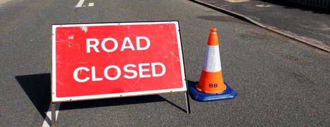 Part of Orugodawatte-Ambatale road closed