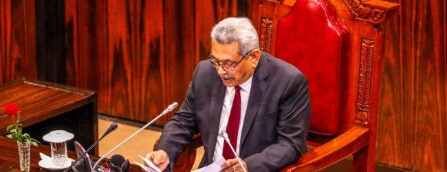 President presents policy statement in Parliament