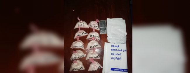 Heroin worth over Rs 1bn busted in Kurunegala