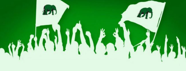 UNPers protest in Kandy against high cost of living