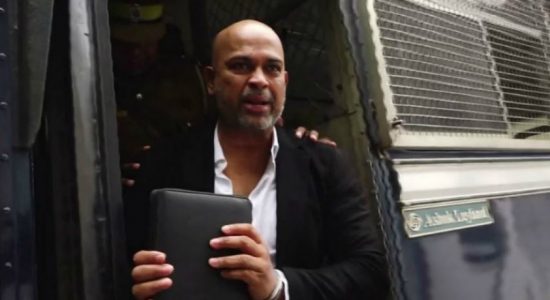 Ranjan escorted to the Govt. Analyst Department