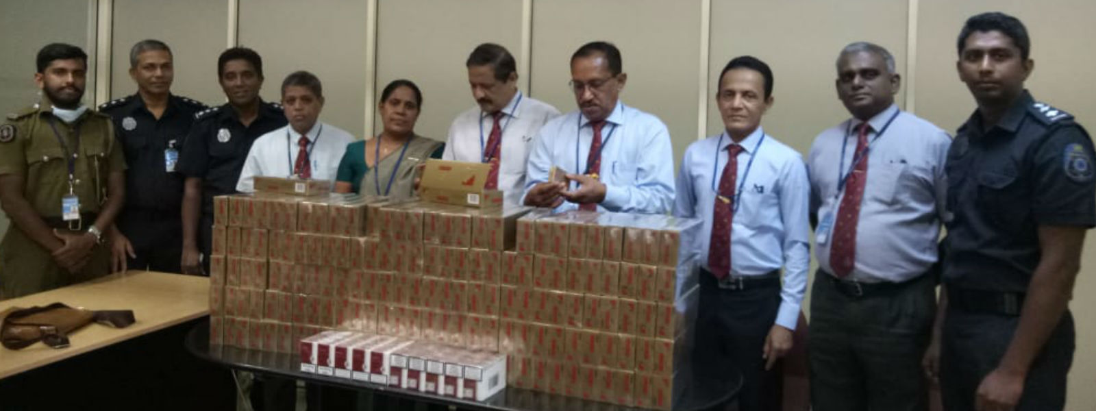 Foreign cigarettes worth over Rs 1.5mn nabbed