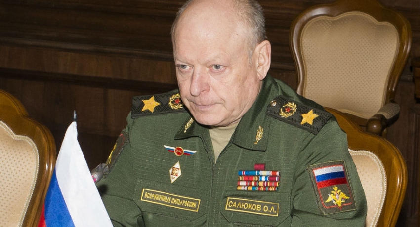 Russian General Oleg Salyukov arrives in Sri Lanka