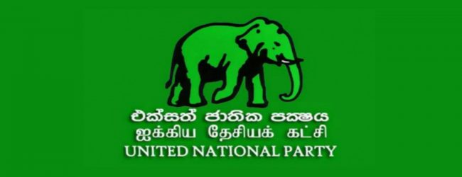 UNP to contest under elephant; Party members oppose move