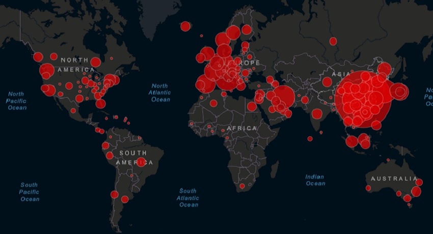 Coronavirus (COVID19) global outbreak – Interactive Dashboard