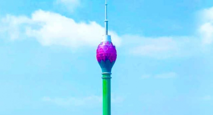 Lotus Tower to be lit in red to honor those combating COVID-19