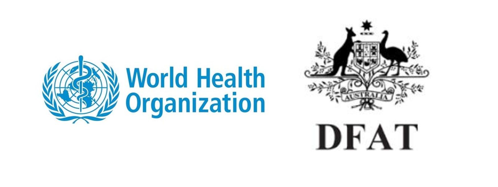 Essential items donated by the WHO and DFAT Australia