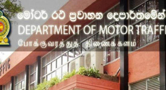 Motor traffic dept. to resume services on May 20