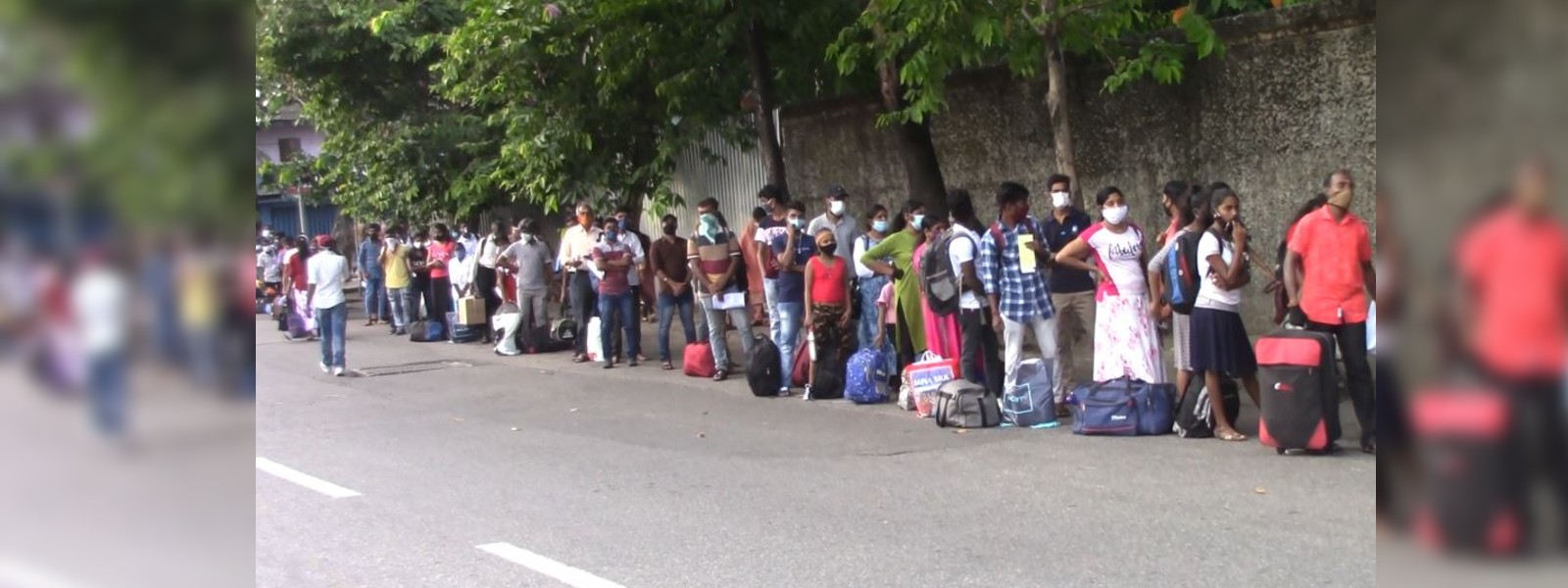 2,000 people stranded in Colombo, sent back to their villages