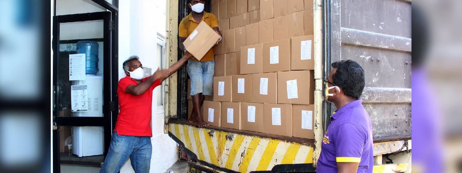 Dry rations dispatched for Sri Lankans in the Maldives