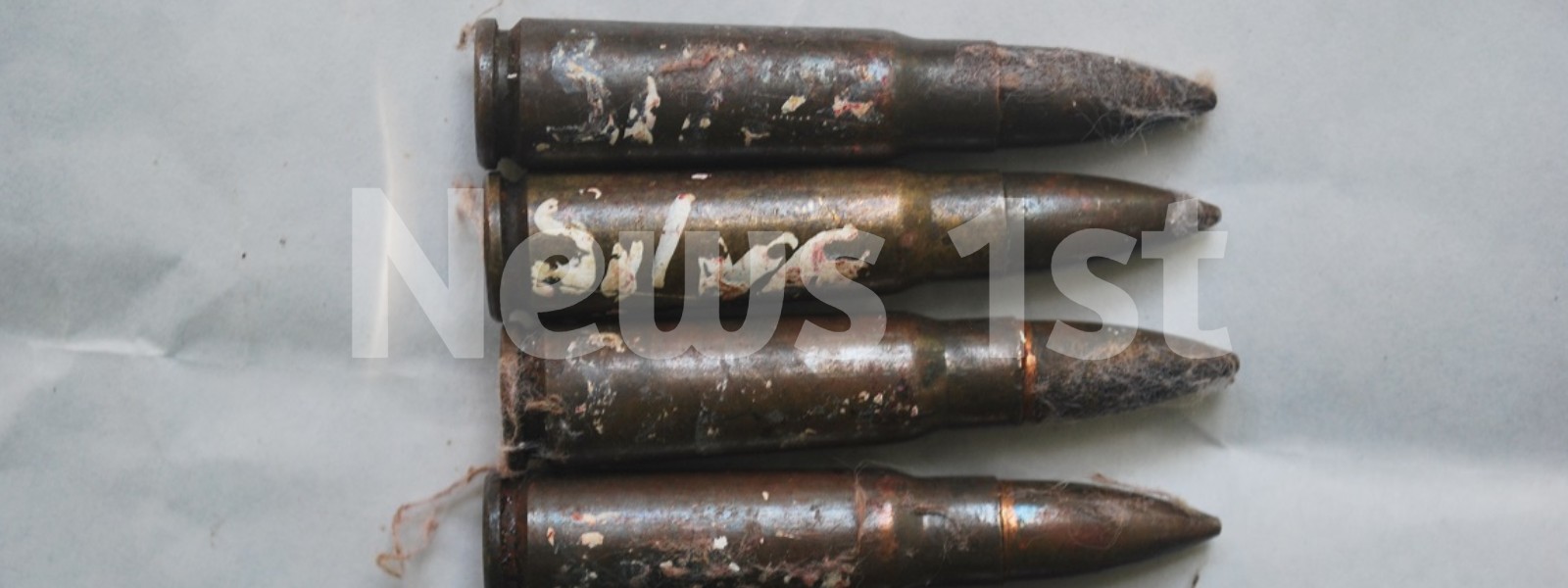 Engraved T-56 Assault Rifle bullets left at Boossa Prison Head Jailor’s door-step