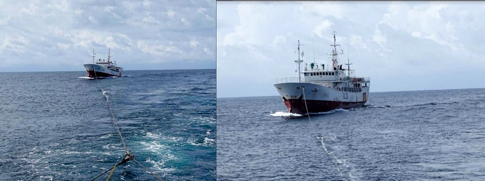 Navy assists distressed vessel in high seas