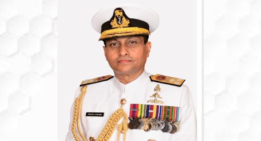 Vice Admiral Nishantha Ulugetenne appointed as new Sri Lanka Navy Commander