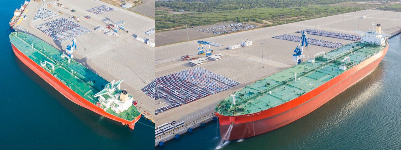‘Marine Hope’ largest vessel to call at Hambantota