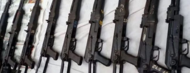 Weapons from “Pitipana Underworld Arms Cache” given to Govt. Analyst for tests