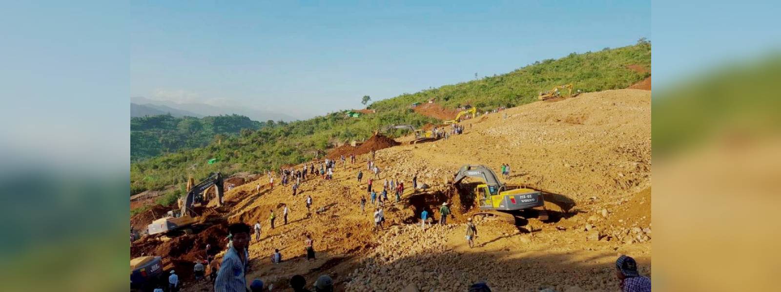 At least 162 killed in Myanmar jade mine landslide