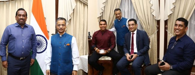 (PICTURES) Indian High Commissioner hosts dinner for new Sri Lankan Cabinet
