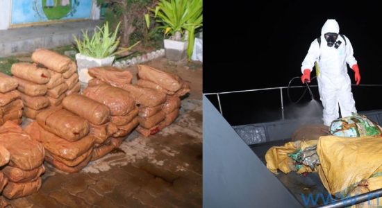 Navy seized 275kg of KG in northern seas