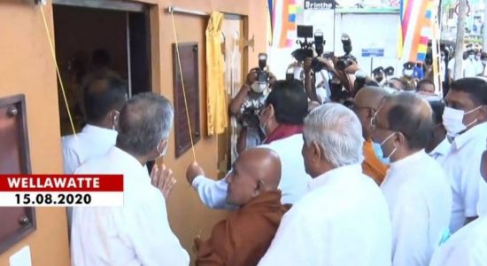 Sangha Sabha office declared open in Wellawatte