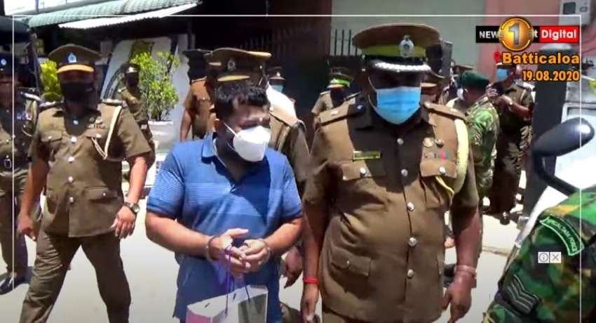 (VIDEO) “Pillayan” escorted to Colombo to attend 01st sitting of Parliament