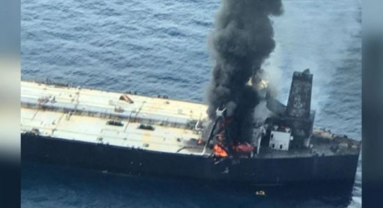01 crew member of distressed tanker reported dead