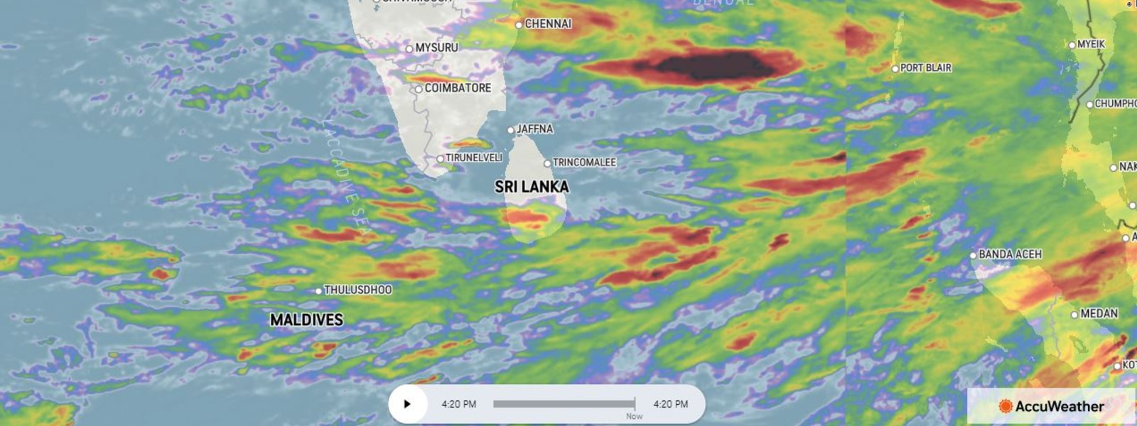 RED ALERT issued for Heavy Rains across many areas in Sri Lanka