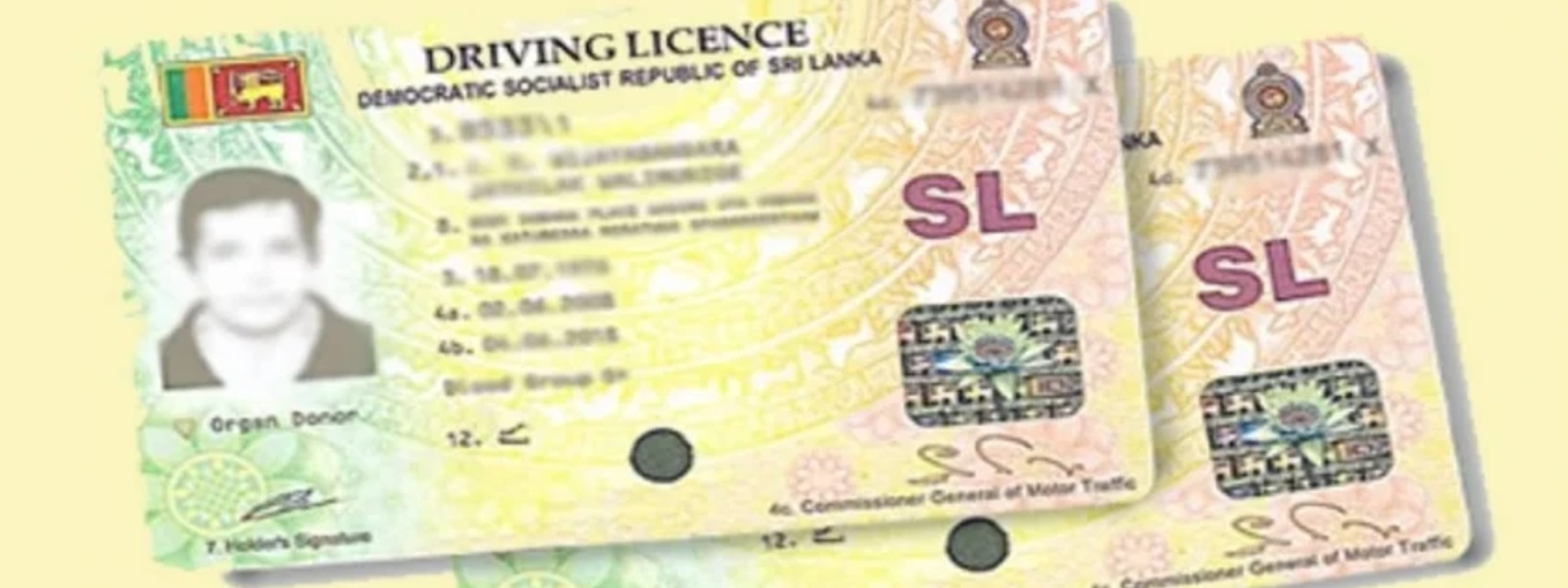 Cancellation of Non-Renewable Driving License