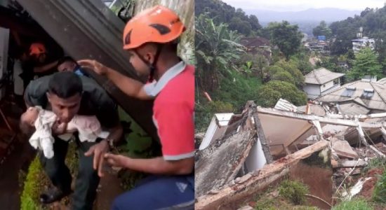 Family of three dead in Kandy building collapse