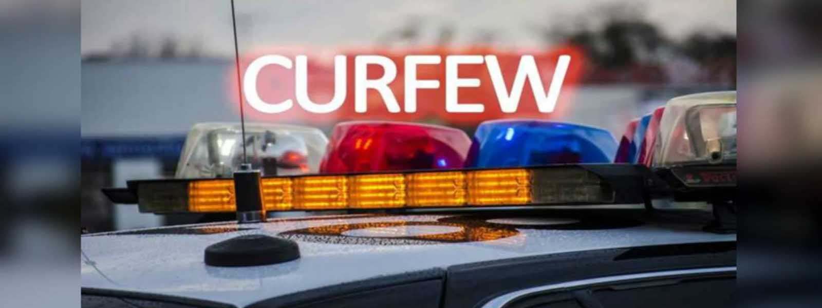 Curfew in Gothatuwa, Mulleriyawa from 7 pm today