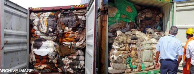 Customs to repatriate garbage-filled freight containers to the UK