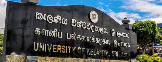 Student at Kelaniya University confirmed COVID-19 positive