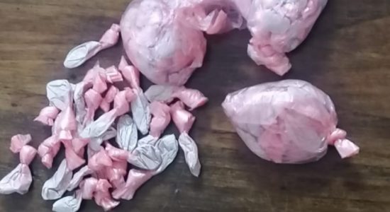 Suspect arrested with 80 heroin packets in rectum