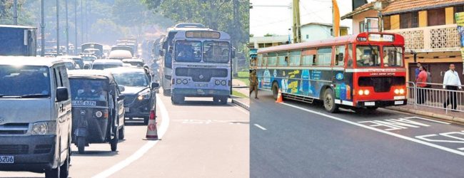 Inter-Provincial Buses for staff transpor