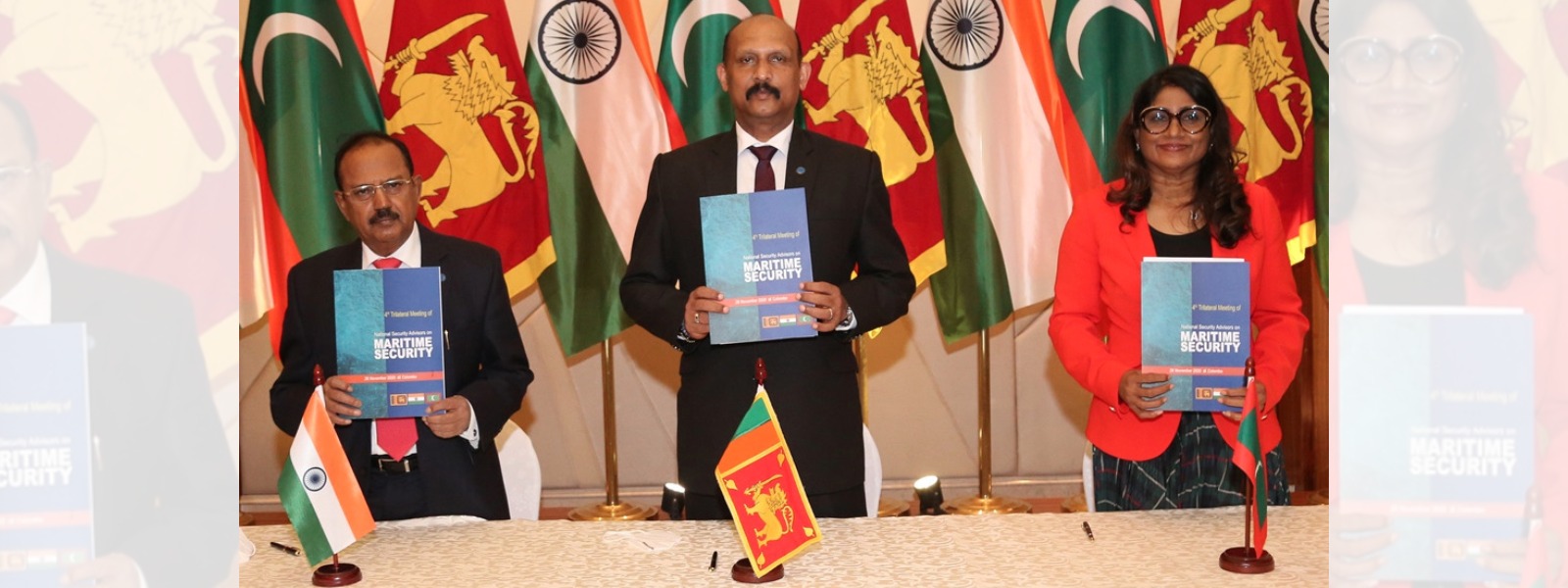 Sri Lanka, India & the Maldives agree to strengthen cooperation on Maritime Security