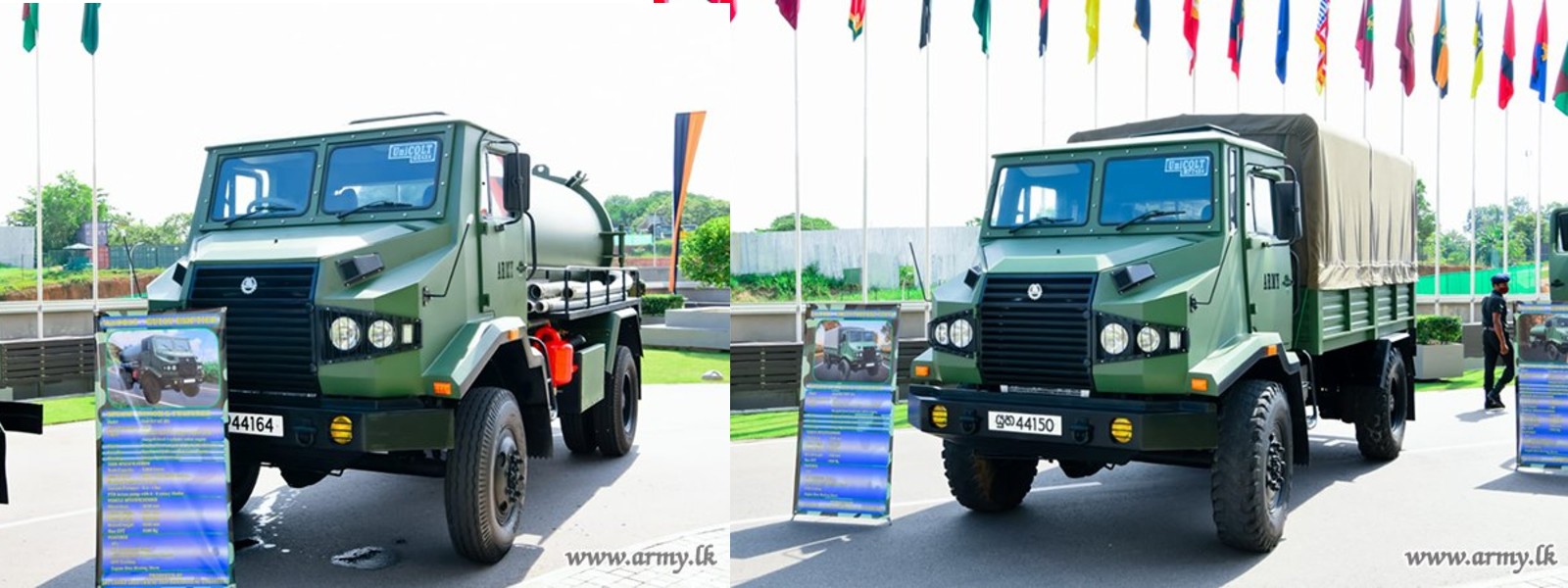 UniCOLT Vehicles manufactured locally by Army