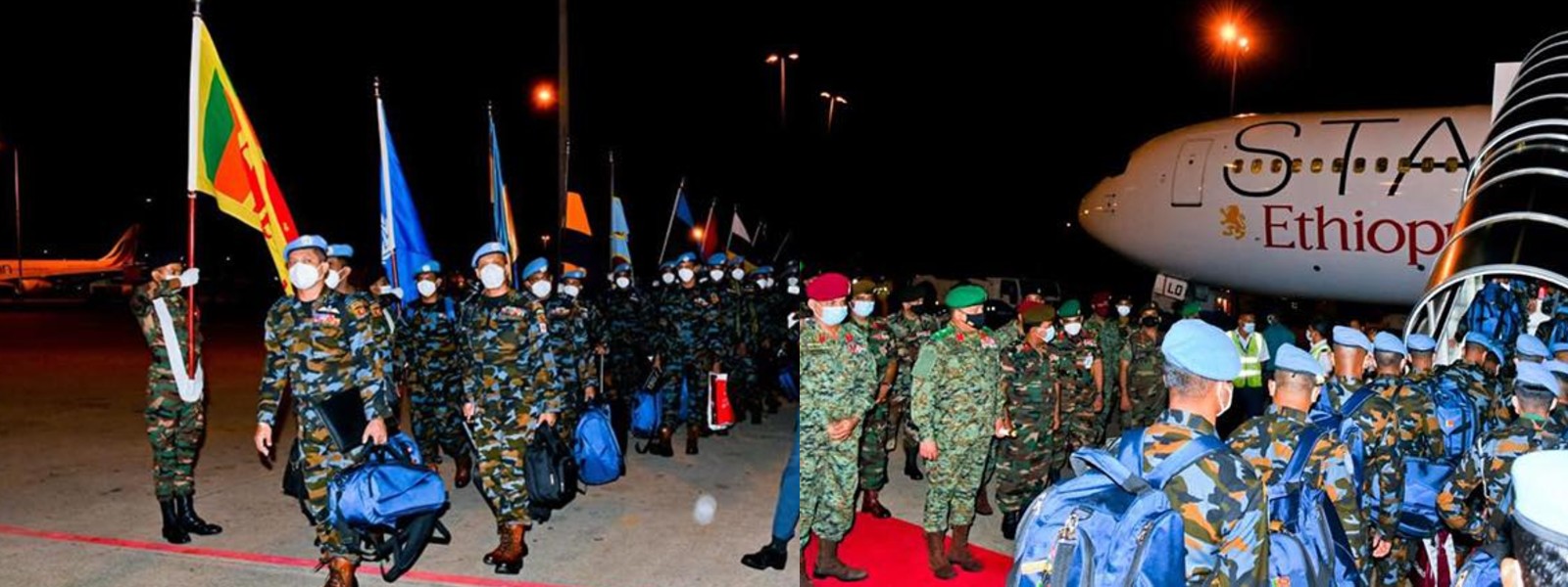 7th Army Contingent & 5th contingent of Air Force Off to South Sudan