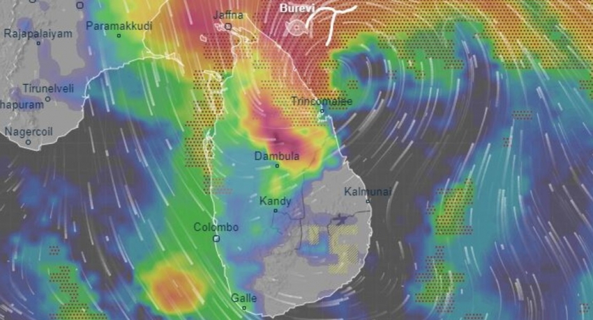 Cyclone Burevi makes landfall in Sri Lanka’s East Coast
