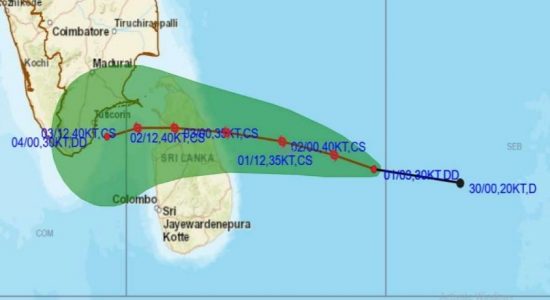 “BUREVI” to make landfall in SL today (02)