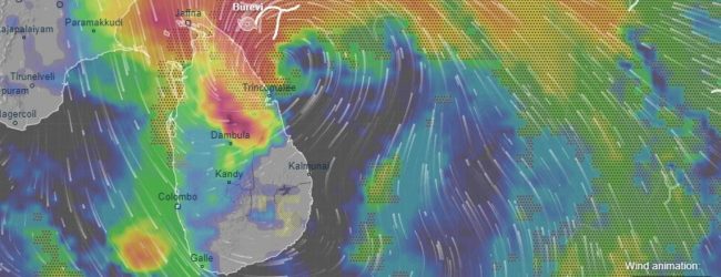 Cyclone Burevi : Intermittent showers or thundershowers likely at some areas