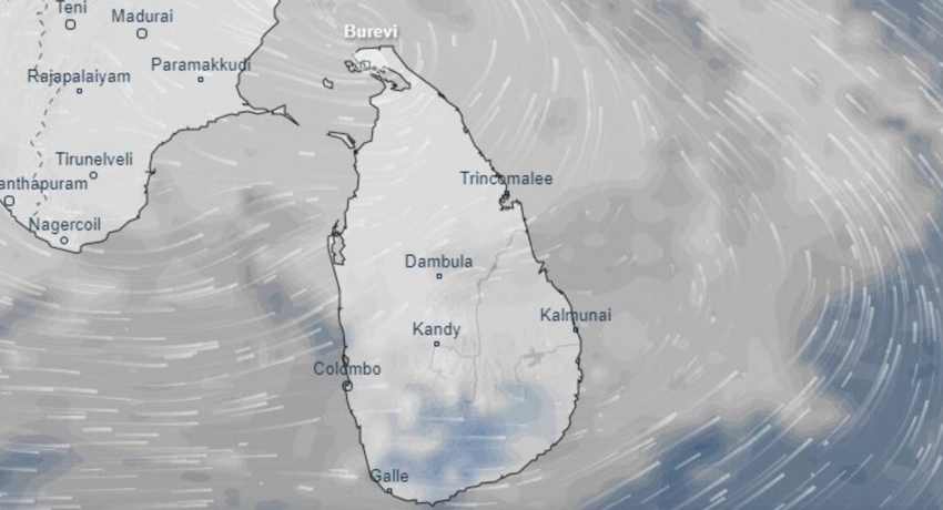 Cyclone Burevi :  ‘BUREVI’ is gradually moving away from the island