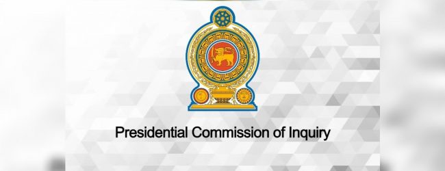 Report by PCoI on Political Victimization to be given to President on Monday (07)