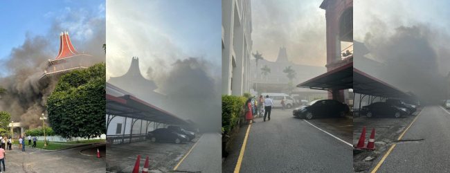 FIRE AT SUPREME COURT COMPLEX DOUSED