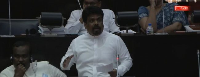 (VIDEO) Govt. losing revenue by appeasing private businessmen : MP Dissanayake